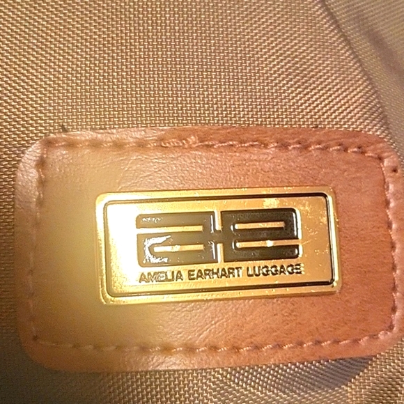 Amelia Earhart Small Carry-On Made For The Baltimore Luggage Co - Picture 3 of 10